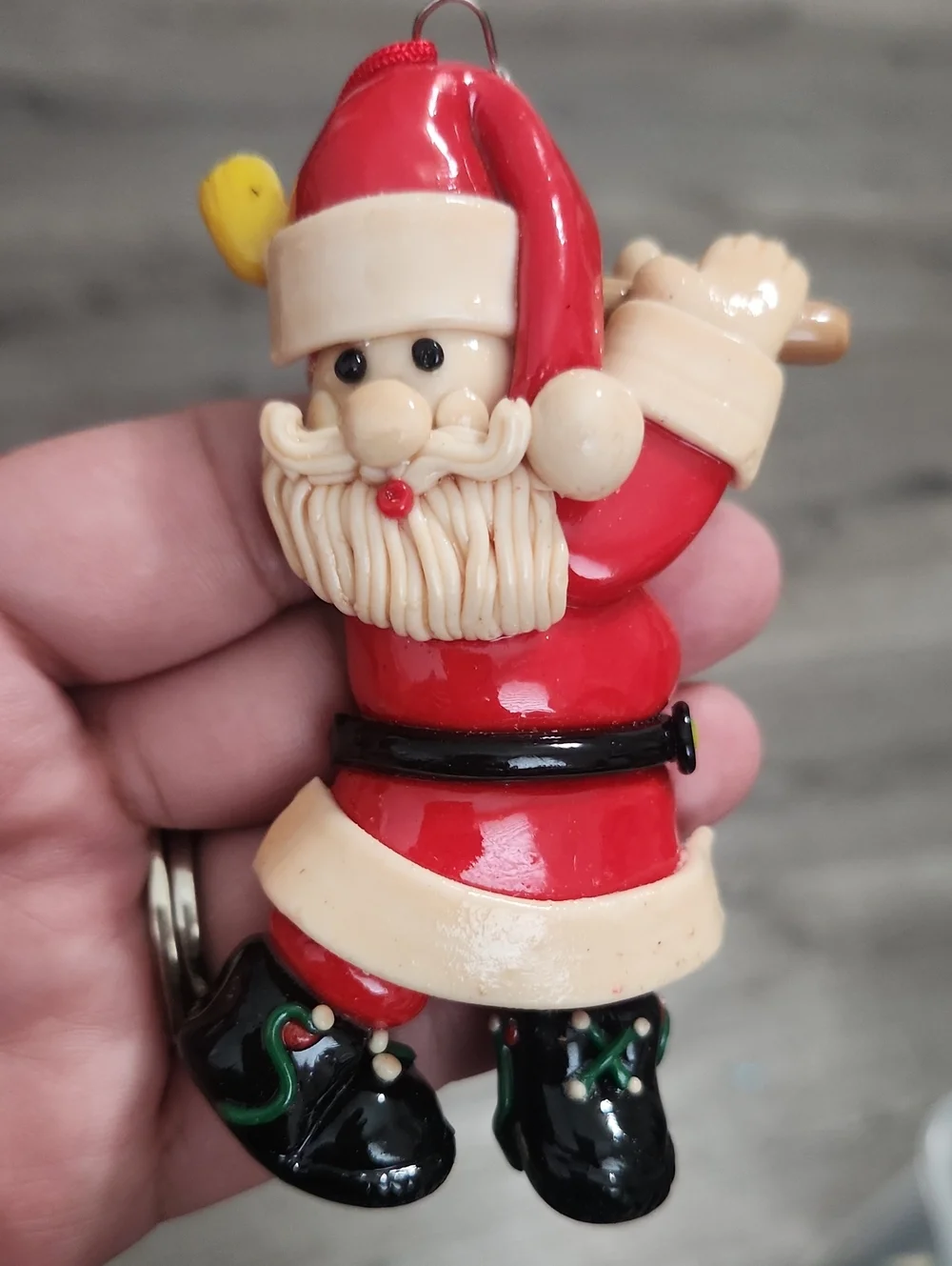 Christmas Santa Sports Ornaments